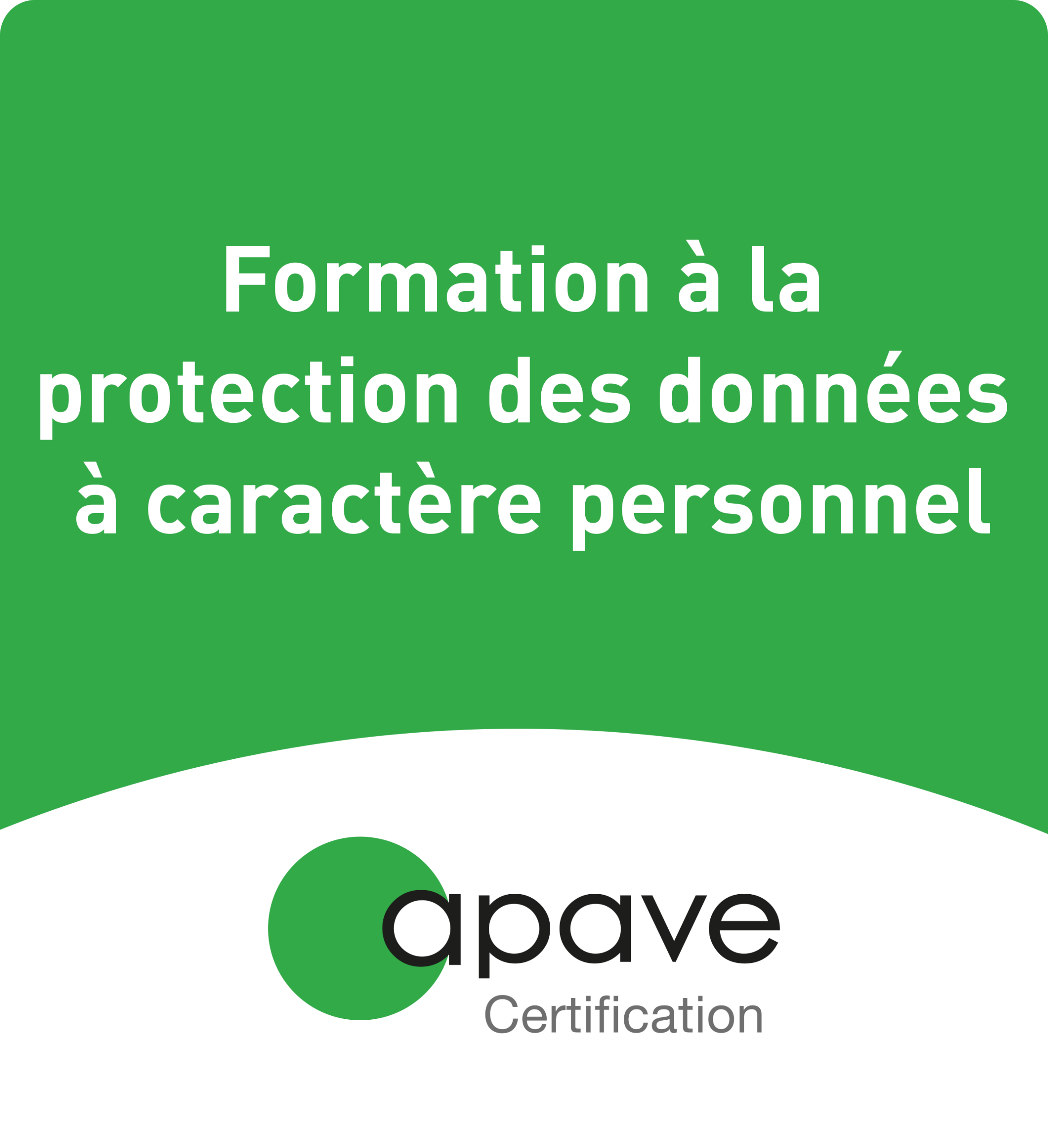 Apave Certification - Formation à la protection des données à caractère personnel
